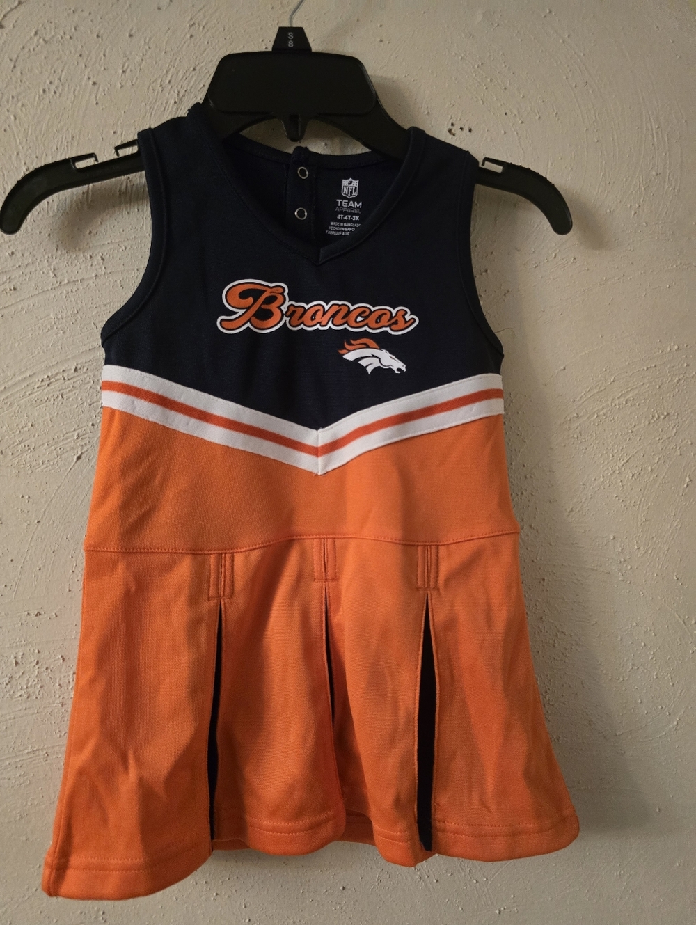 NFL Team Apparel Toddler Top - Navy & White